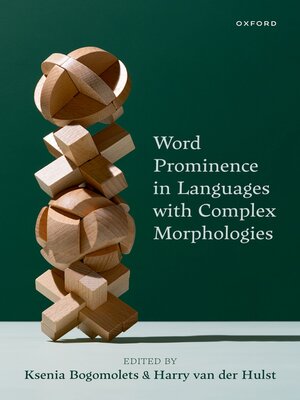 cover image of Word Prominence in Languages with Complex Morphologies